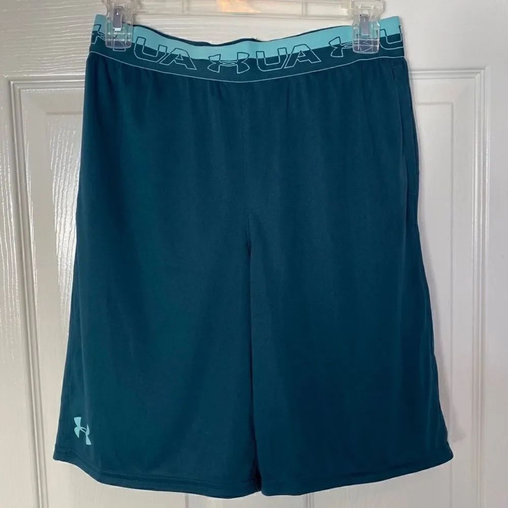 Under Armour Boys Shorts Green